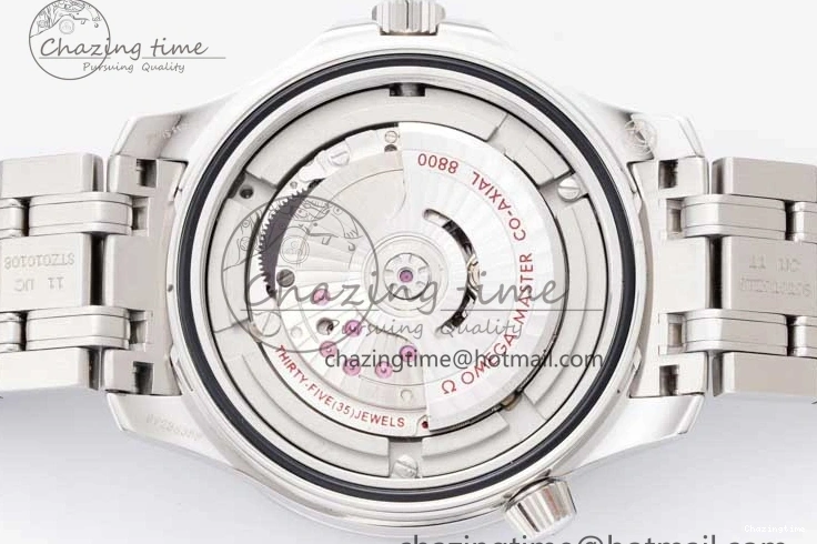 0210 Seamaster Diver 300M SS Blue Ceramic Bezel JVSF 1:1 Best Edition Blue Dial on SS Bracelet A SportInspired 7792